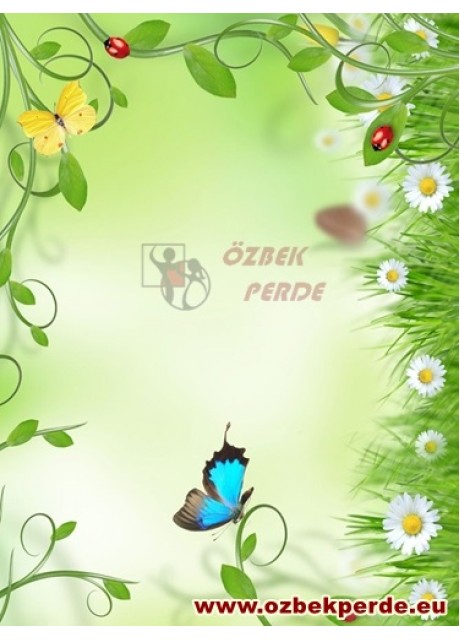 Cennet Baskılı Bebek Halısı